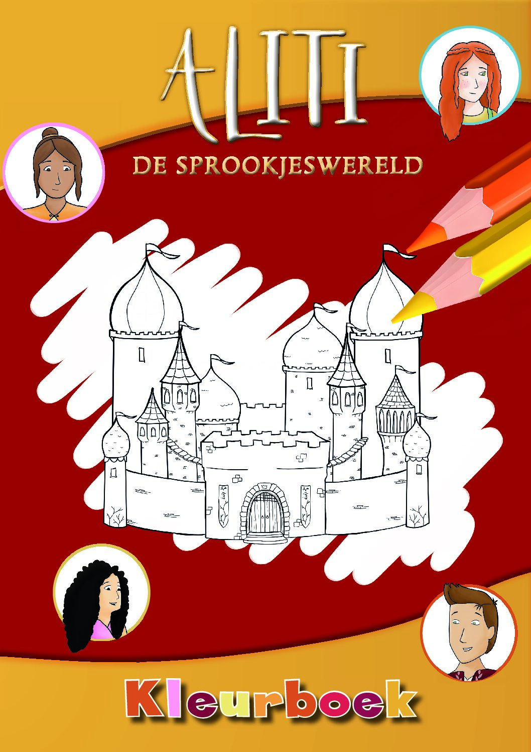 Aliti | Het Mensendorp  KLEURBOEK